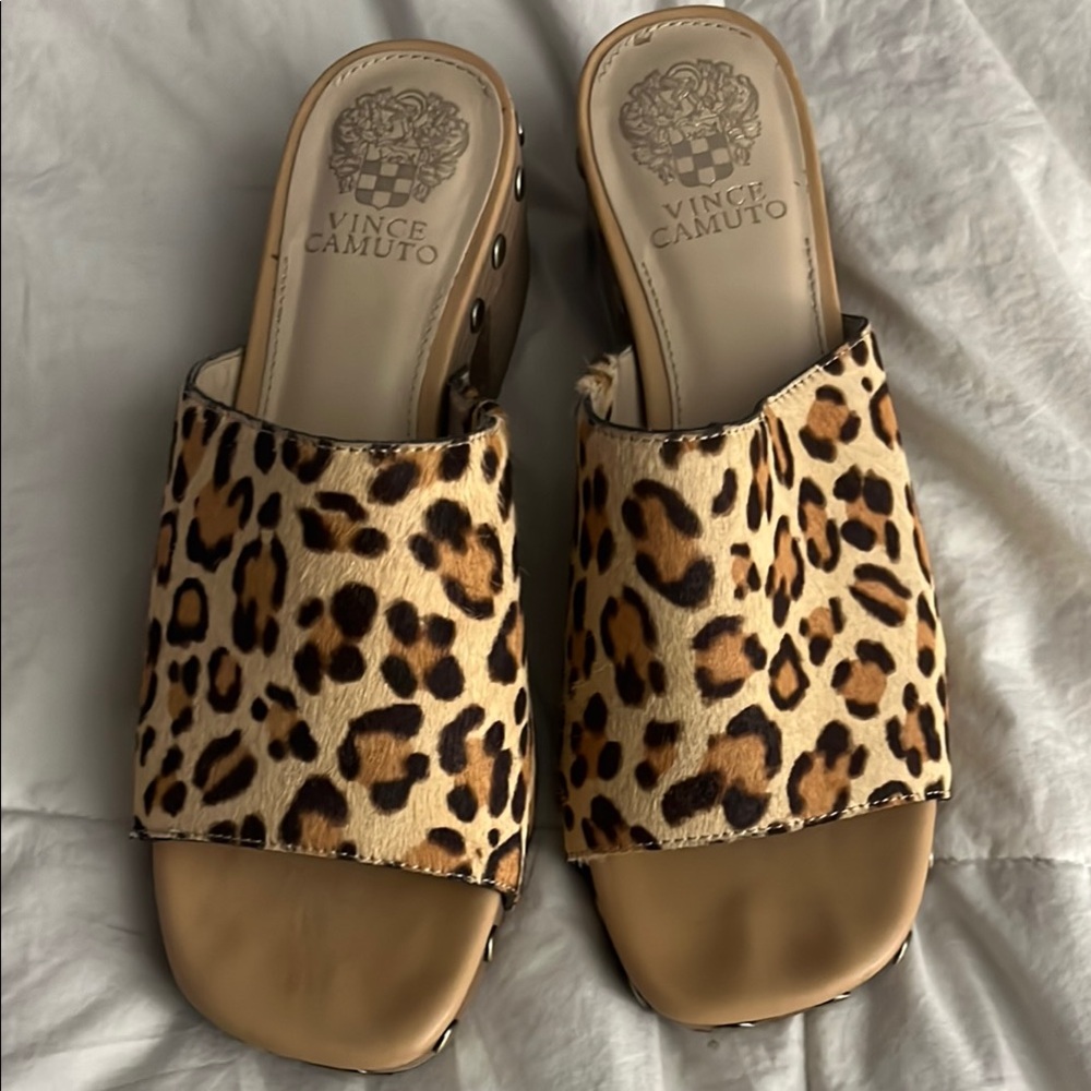 Vince Camuto Leopard Print Women's Shoes